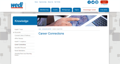 Desktop Screenshot of careers.wedi.org